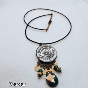 Collier Douceur avec Malachite